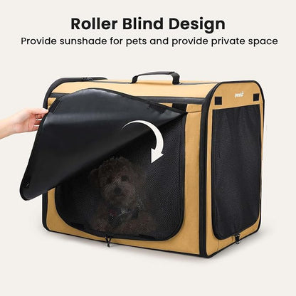 Dog Car Carrier Light Weight 24×17.7×20.5 in, Dog Carrier Easy to Assemble - Image 7