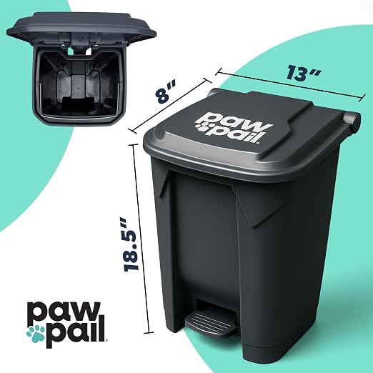 PawPail Essential Pet Waste Station, Outdoor Dog Poop Trash Can - Image 7