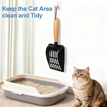 Cat Litter Scoop, Metal Litter Scoop, Heavy Duty Metal Cat Scooper - Image 4