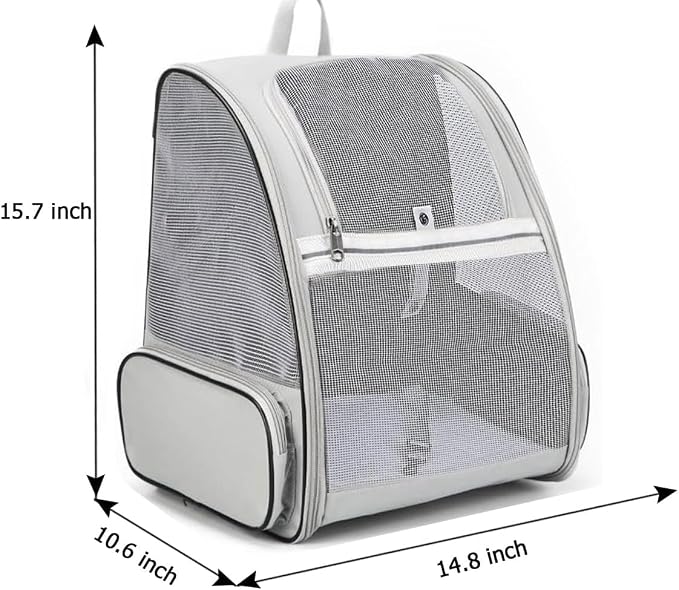 Cat Carrier Backpack, Dog Backpack, Ventilate Pet Cats Puppy Dogs Birds Bunny - Image 2