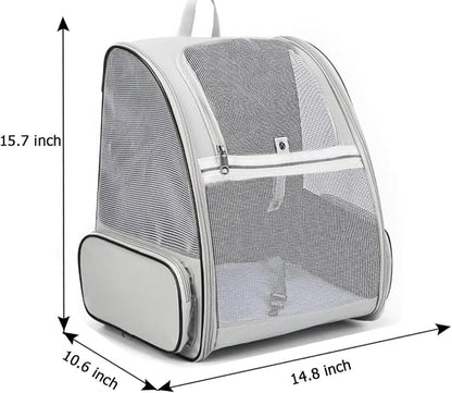 Cat Carrier Backpack, Dog Backpack, Ventilate Pet Cats Puppy Dogs Birds Bunny - Image 2