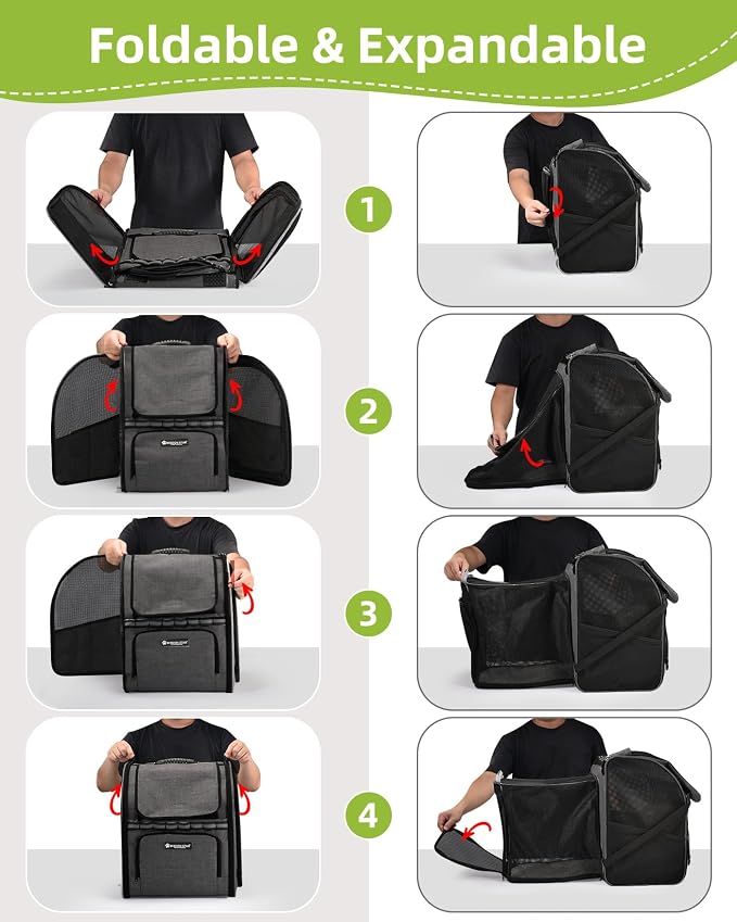 Expandable Cat Carrier Backpacks - Image 5