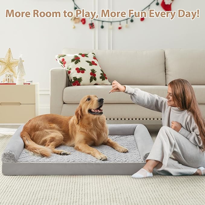 BFPETHOME Dog Beds for Large Dogs, Orthopedic Dog Bed for Medium Large Dogs - Image 5
