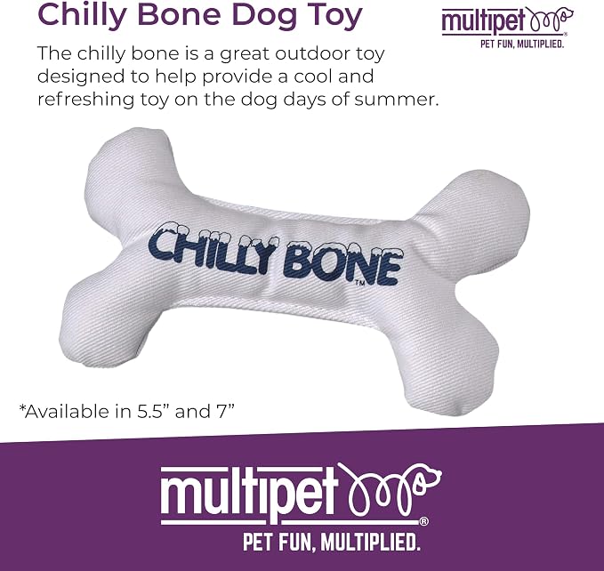 Multipet Chilly Bone Dog Toy - Image 2