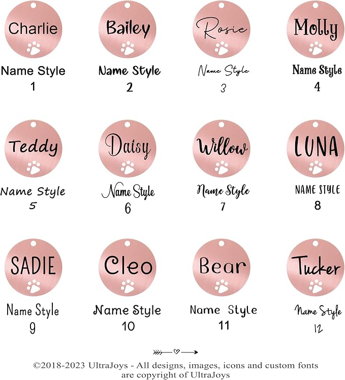 Ultra Joys Dog Tags Personalized - Image 5