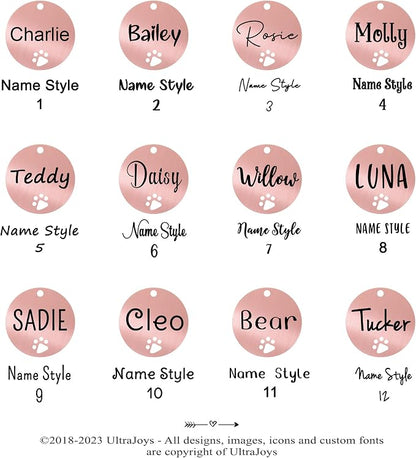 Ultra Joys Dog Tags Personalized - Image 5