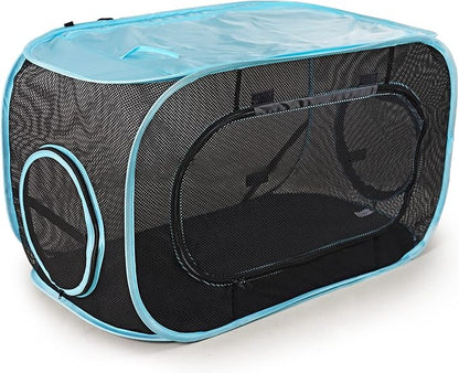 INTURN Cat Furniture Tent for Indoor and Outdoor Playpen Portable Cat Tunnels by Unknown