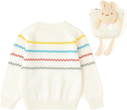 Simplee kids Baby Girl Knit Sweater - Image 4