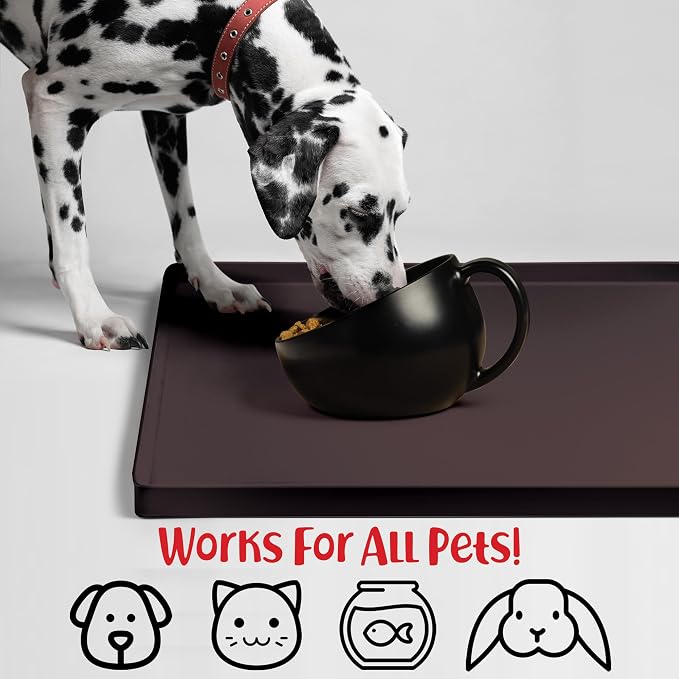DogBuddy Dog Food Mat – Waterproof Dog Bowl Mat - Image 4