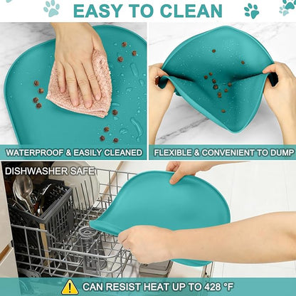 Small Silicone Pet Food Mat - Image 6