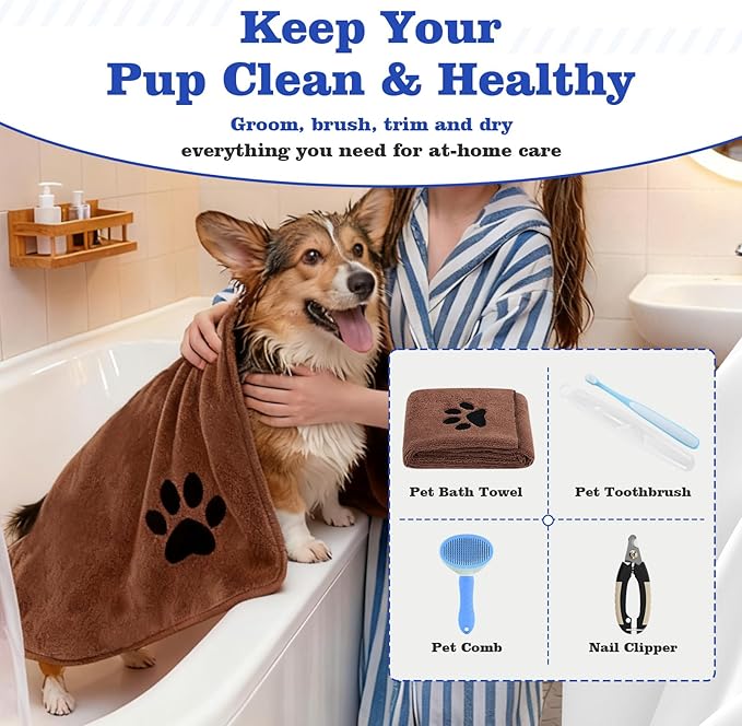 Puppy Supplies Starter Kit – Puppy Essentials and Dog Stuff Set - Image 4