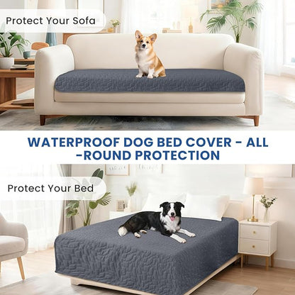Waterproof Dog Bed Cover Pet Blanket, Soft Couch Cover - Image 7