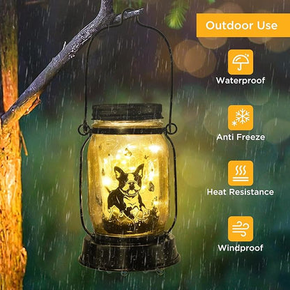 Boston Terrier Gifts for Women/Men Boston Terrier Solar Lanterns Mom Birthday - Image 4