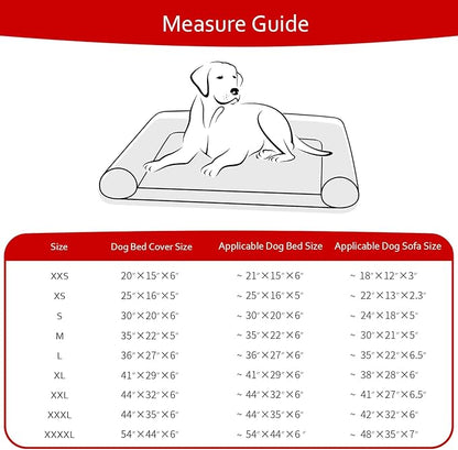Waterproof Dog Bed Covers Replacement Washable Pet Hair Easy to Remove - Image 5