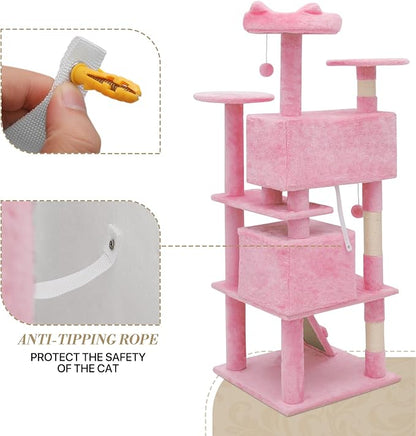 Athena Collection 54 Inch Cat Tree - Image 7