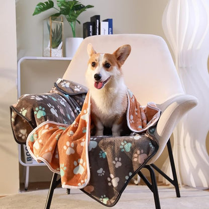 Luciphia 1 Pack 6 Dog Blankets Cat Soft Fluffy Fleece Pet Blanket Warm Cute - Image 2
