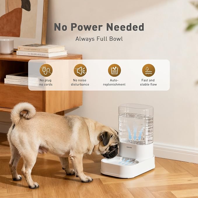 Gravity Dog Water Bowl Dispenser Automatic Pet Water Dispenser - Image 2