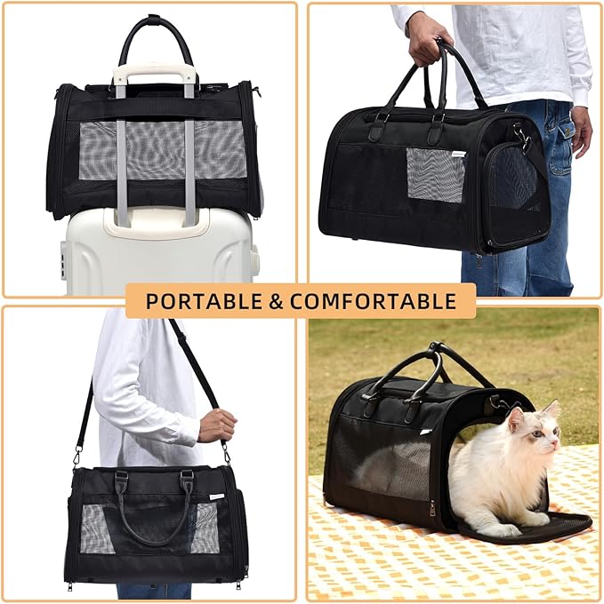 PET MARVEL Cat Carrier Soft Sided - Image 4