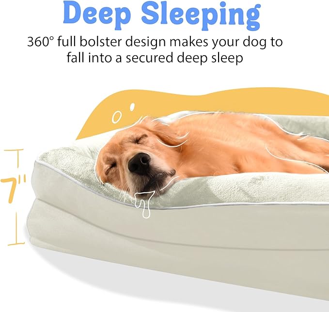 Orthopedic Removable Large Dog Bed -XL Large Dog Beds - Image 3