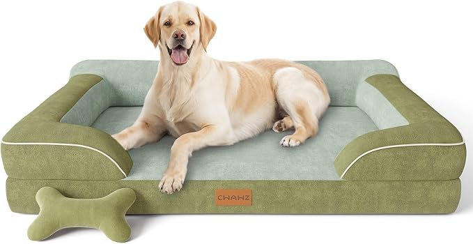 Jumbo Dog Bed for Extra Large Dogs, Orthopedic Dog Bed by CWAWZ
