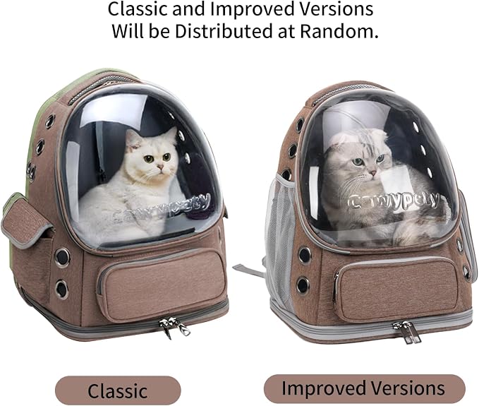 Cat Backpack Carrier, Breathable Cat Carrier Large Space Bubble Pet Backpack - Image 7