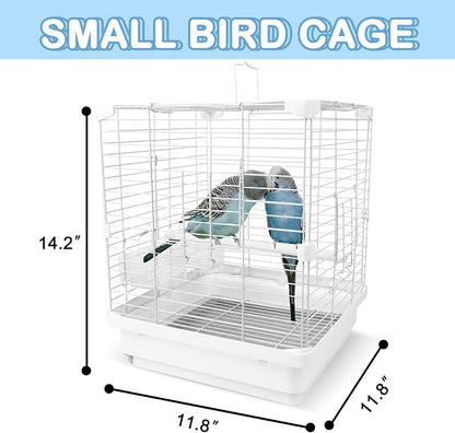 Small Bird Cage for Parakeets, Budgies & Canaries and More Small Birds - Image 2