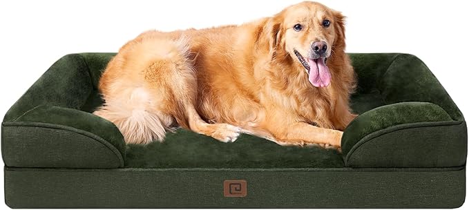 EHEYCIGA Orthopedic Dog Beds for Extra Large Dogs, Waterproof Memory Foam XL by EHEYCIGA