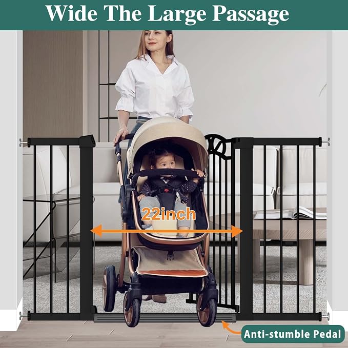 Fairy Baby 62.6"-65.3" Extra Wide Baby Gate - Image 5