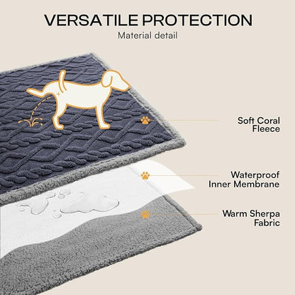 Luciphia Waterproof Pet Blanket, Liquid Pee Proof Dog Blankets - Image 3