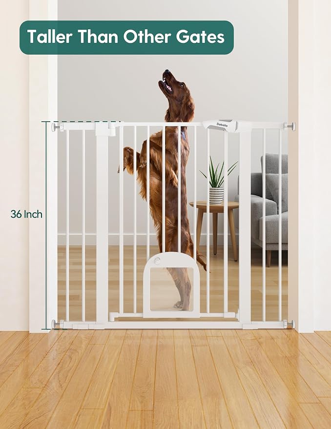 Babelio 36" Tall Upgraded Baby Gate - Image 2