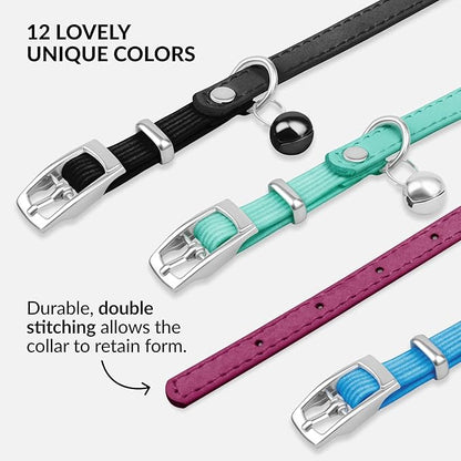 CollarDirect Leather Cat Collar - Image 5