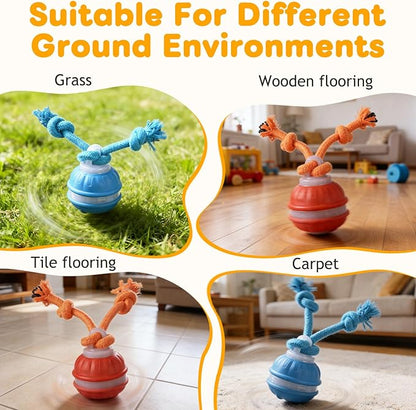 Interactive Dog Toys, Upgraded Motion Activated Rolling Dog Ball Toy - Image 4