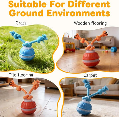 Interactive Dog Toys, Upgraded Motion Activated Rolling Dog Ball Toy - Image 4