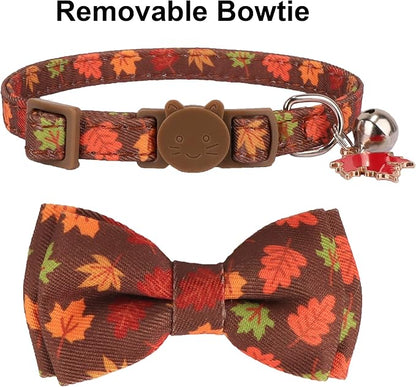 ADOGGYGO 2 Pack Fall Cat Collar - Image 4