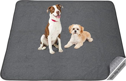 Washable Dog Pee Pads: 34x52 1 Pack Reusable Whelping Pads, Absorb Dog Mats by PICKFORLIFE