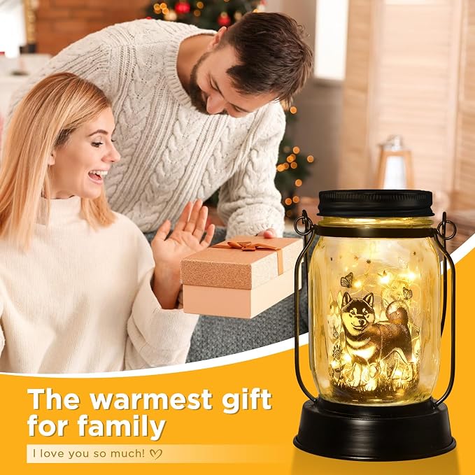 Shiba Inu Gifts for Women/Men Shiba Inu Solar Lanterns Mom Birthday Shibe Dog - Image 4