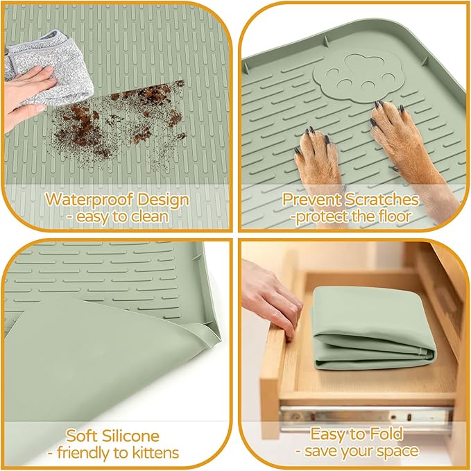 Lanstics Dog Food Mat, Floor Protection - Image 3