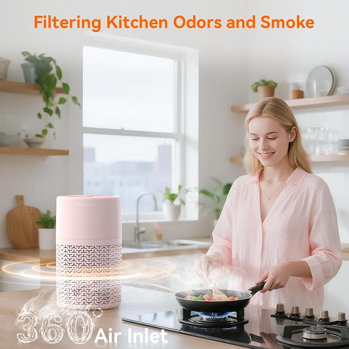 AIRROMI Pets Air Purifier for Home Allergies, - Image 3