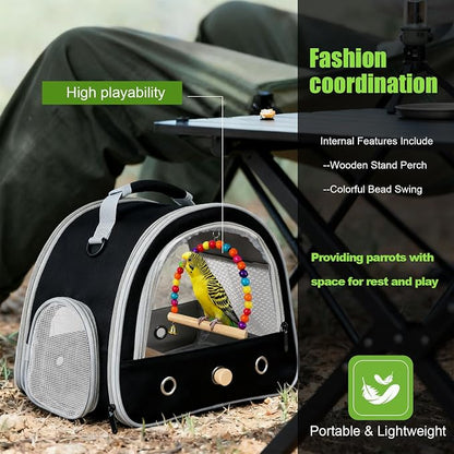Portable Parrot Travel Cage Carrier - Image 7