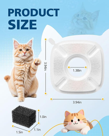 50 Pcs Cat Water Fountain Filters - Image 6