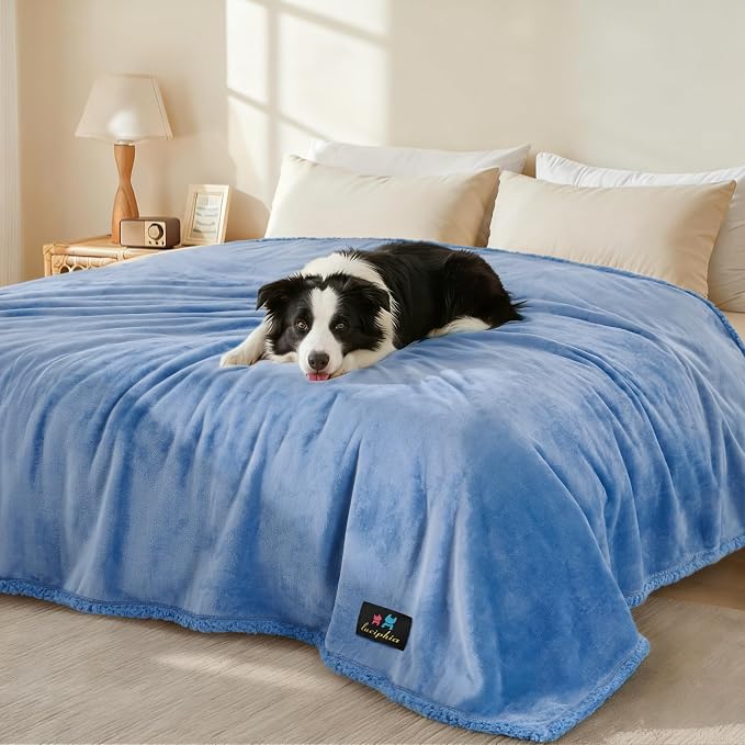 Luciphia Waterproof Pet Blanket, Liquid Pee Proof Dog Blanket by luciphia