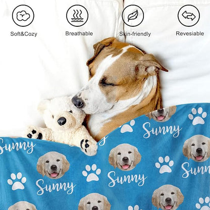Personalized Dog Blanket, Customized Pet Blankets - Image 6