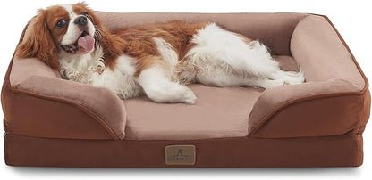 Bedfolks Orthopedic Dog Bed, Waterproof Dog Sofa Bed by Bedfolks