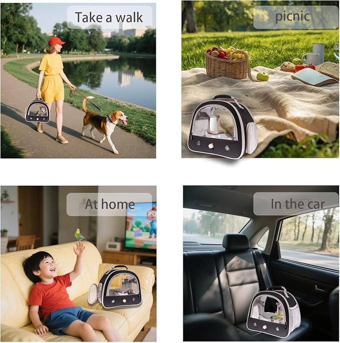 Parrot Travel Cage Carrier - Image 9
