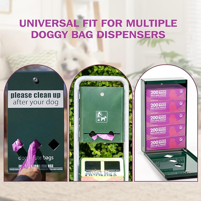 Sherr 20 Boxed Rolls 4000 Counts Dog Poop Bags Bulk Leak Proof Dog Waste Bags - Image 5