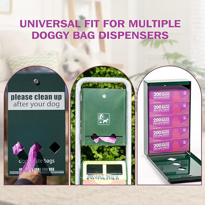 Sherr 20 Boxed Rolls 4000 Counts Dog Poop Bags Bulk Leak Proof Dog Waste Bags - Image 5