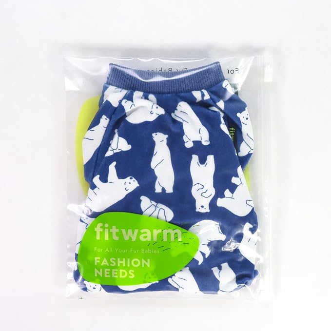 Fitwarm Polar Bear Dog Pajamas, Dog Clothes - Image 8
