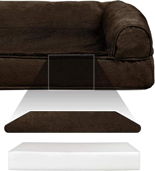 Furhaven Orthopedic Dog Bed for Large Dogs w/ Removable Bolsters & Washable - Image 2