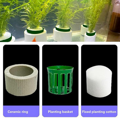12 Pack New Upgrade Aquarium Plant Weights, Aquatic Plants Fixed Ring Set - Image 3