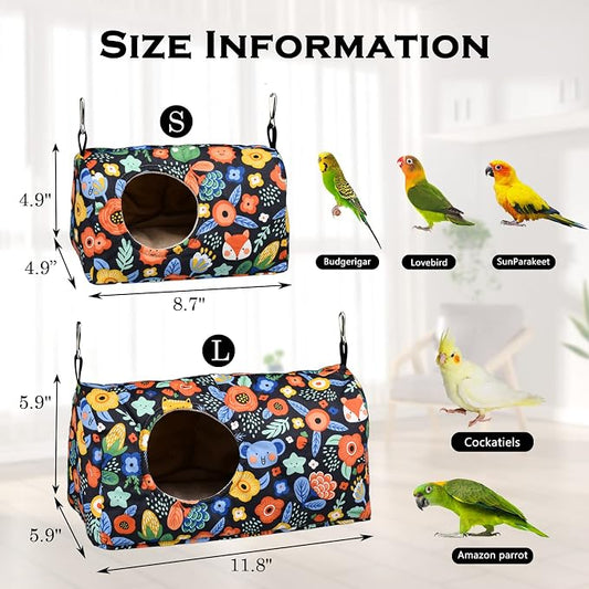 Bird Warm Bed - Parrot Sleeping Nest & Hideaway Cave - Image 2